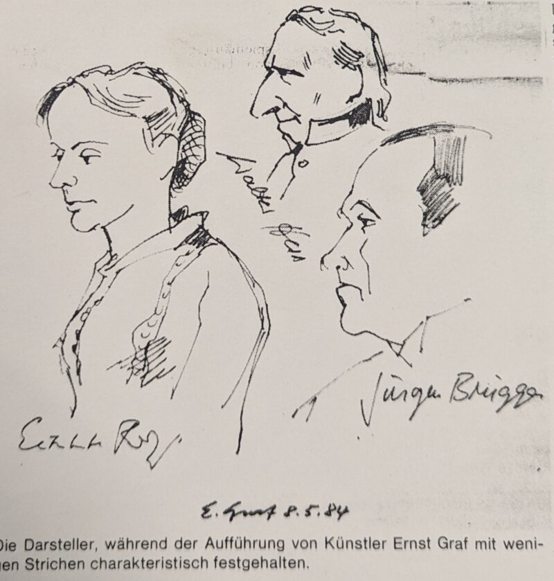 Strindberg Zeichnung