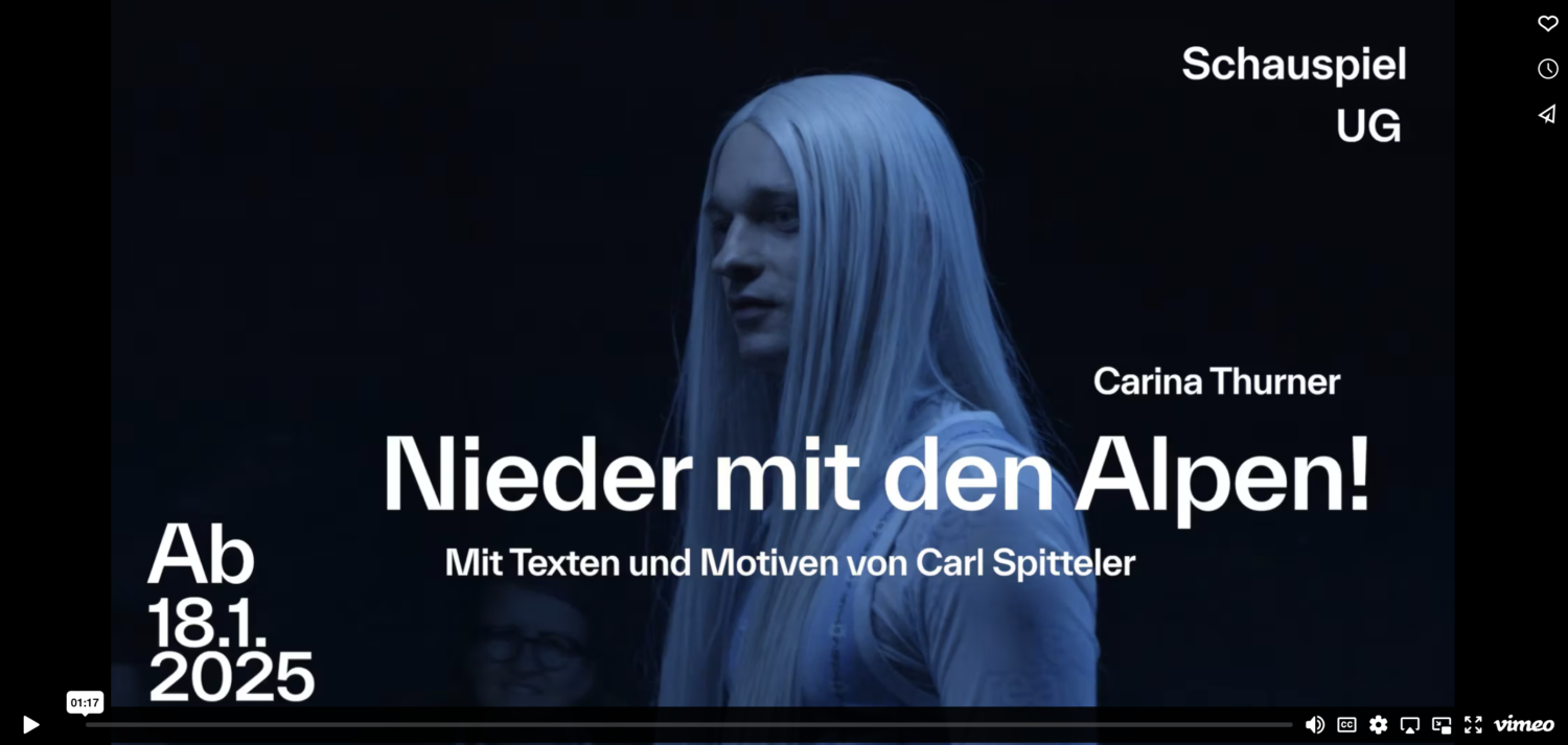 Trailer Nieder mit den Alpen